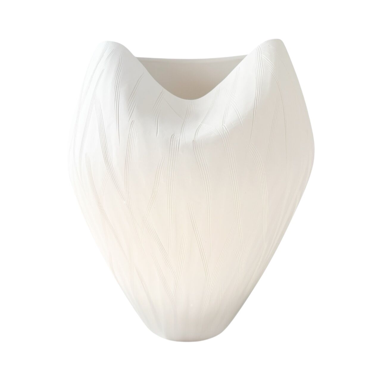 bonita white vase