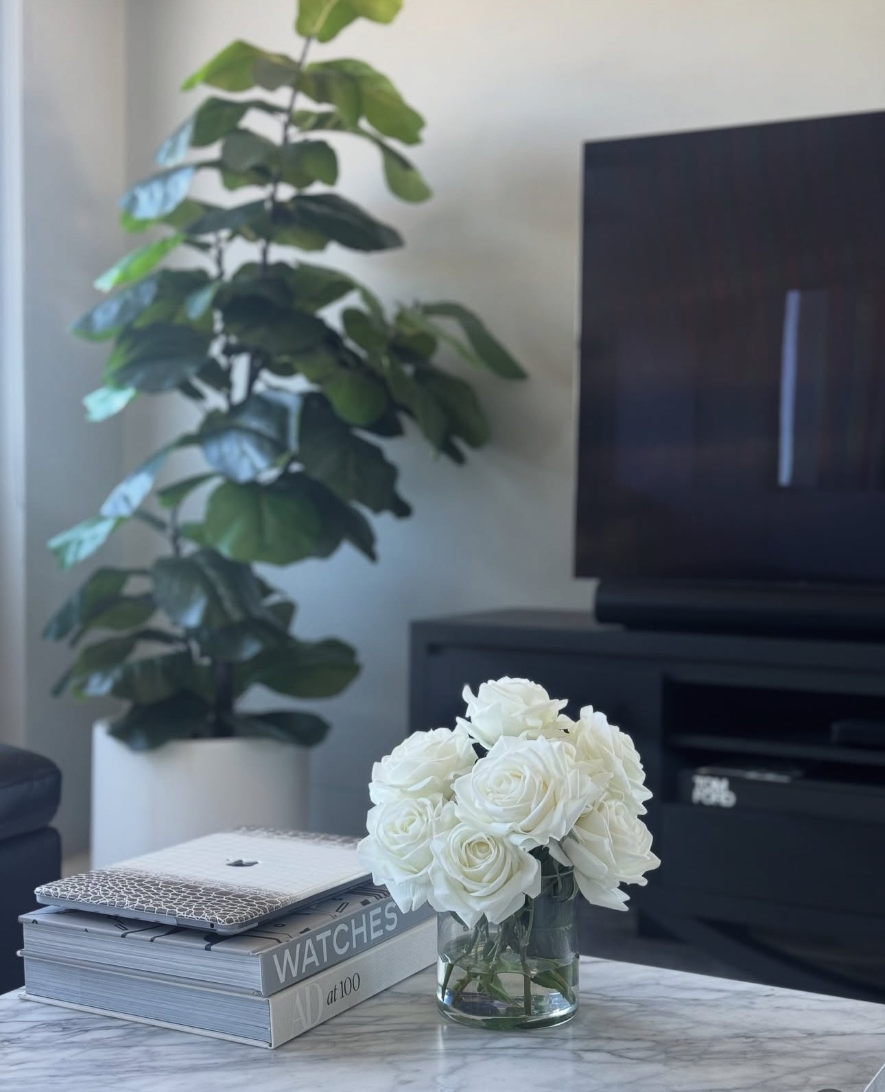White Artificial Flowers