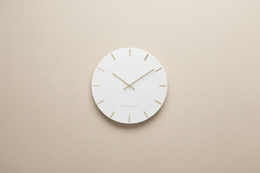 Modern White Clock | Home Decor | Fast Australia Wide Shipping – FLEURS ...