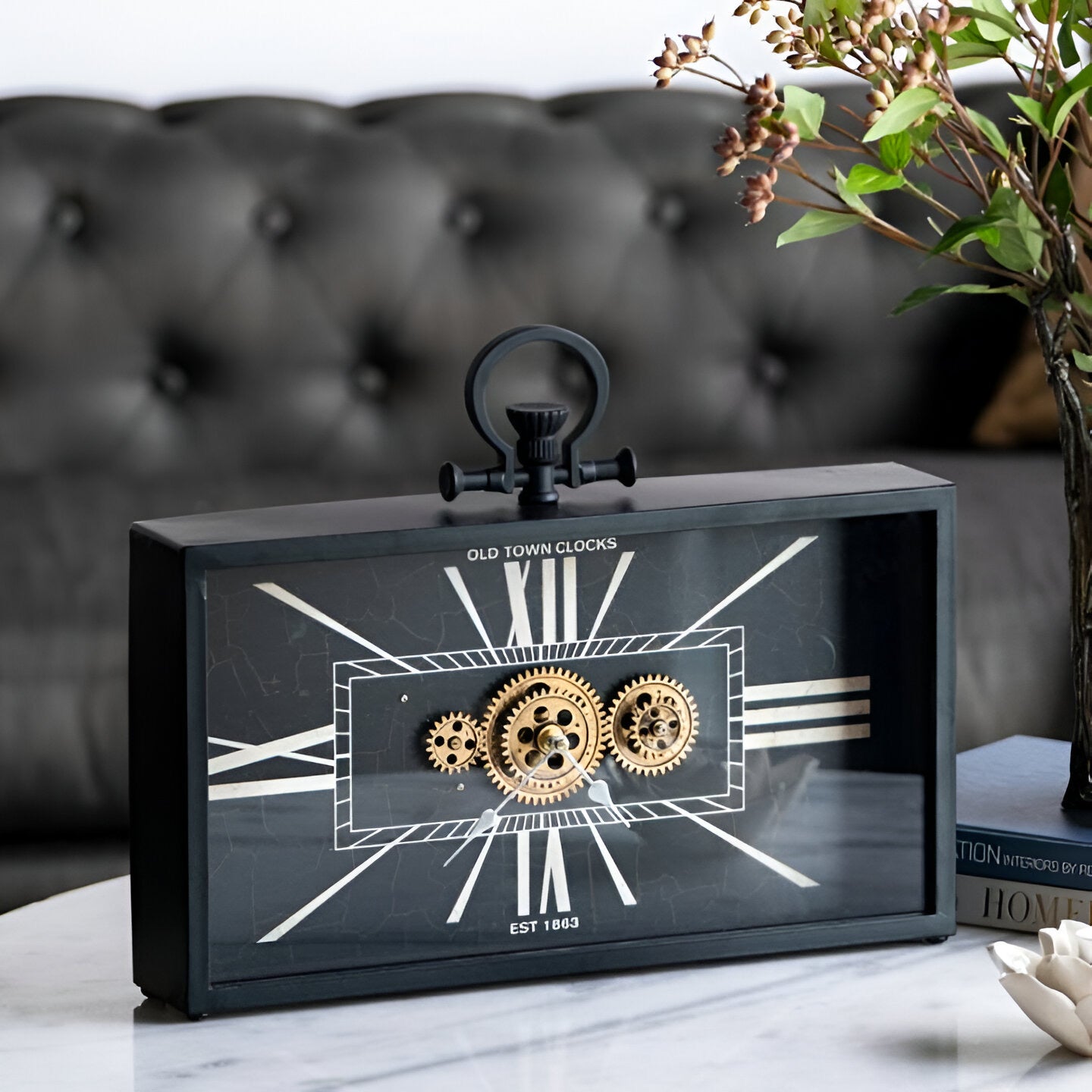 Gear Table Clock