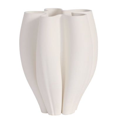 front view white vase
