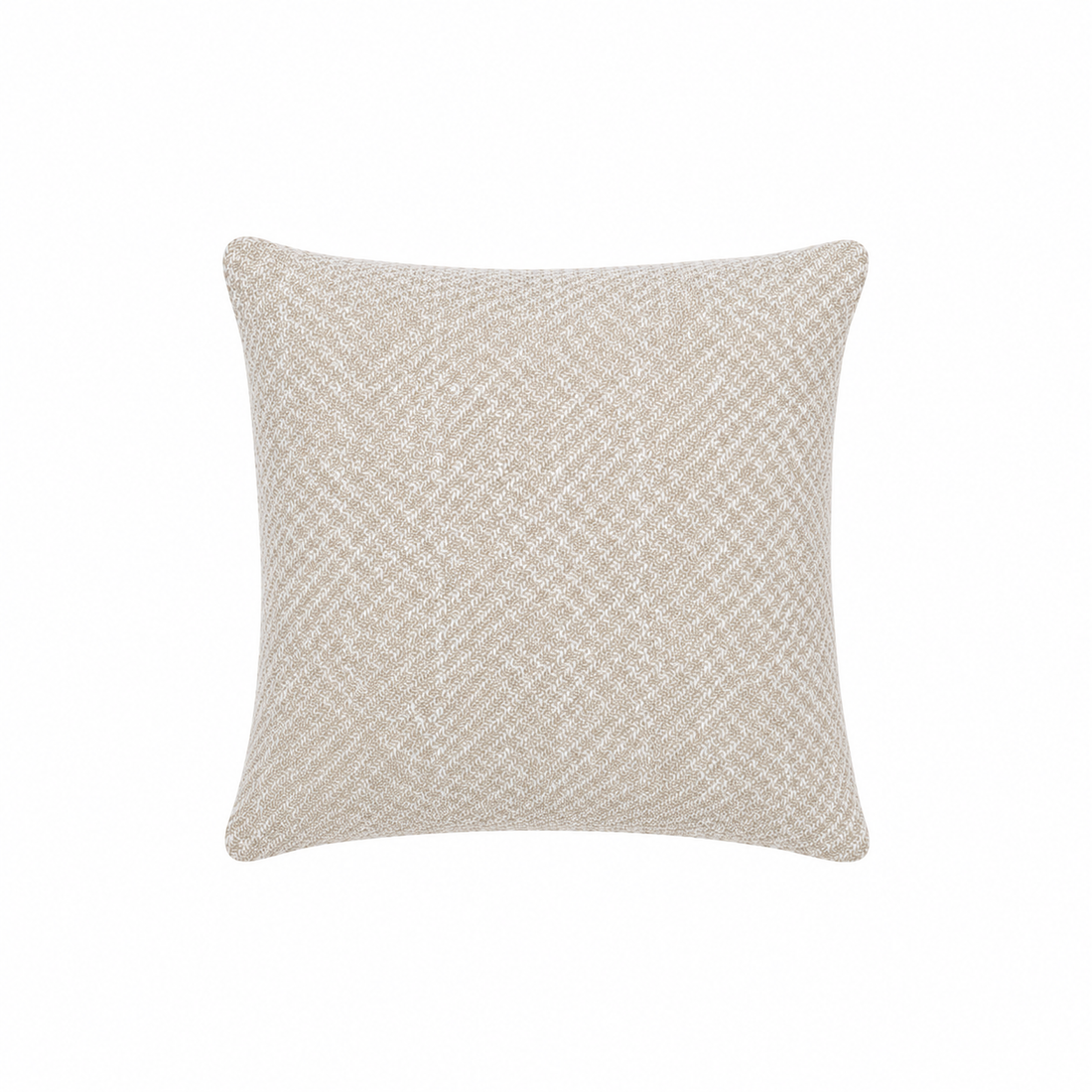 Neutral Beige Woven Cushion