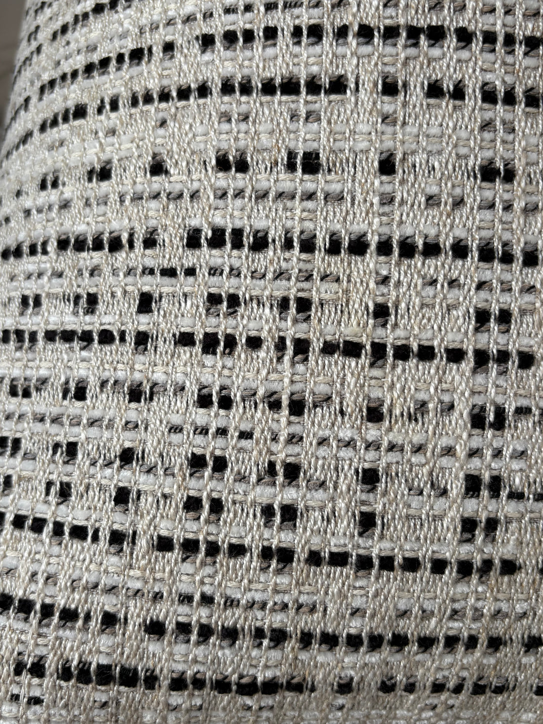 Black Monochrome Cushion