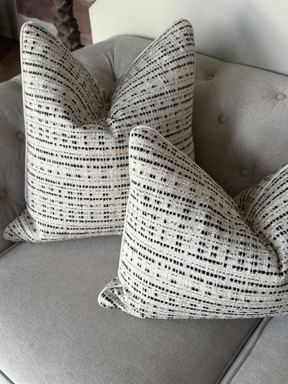 Monochrome &amp; Neutral Cushion Cover