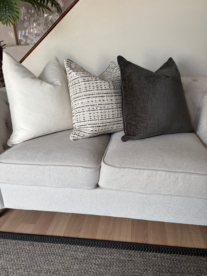 Monochrome &amp; Neutral Cushion Cover