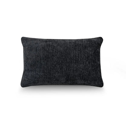 Black Lined Textured Cushion Cover