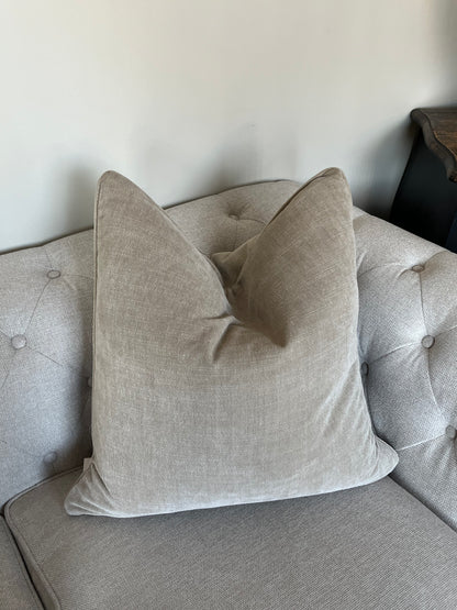 Neutral Taupe Cushion Cover