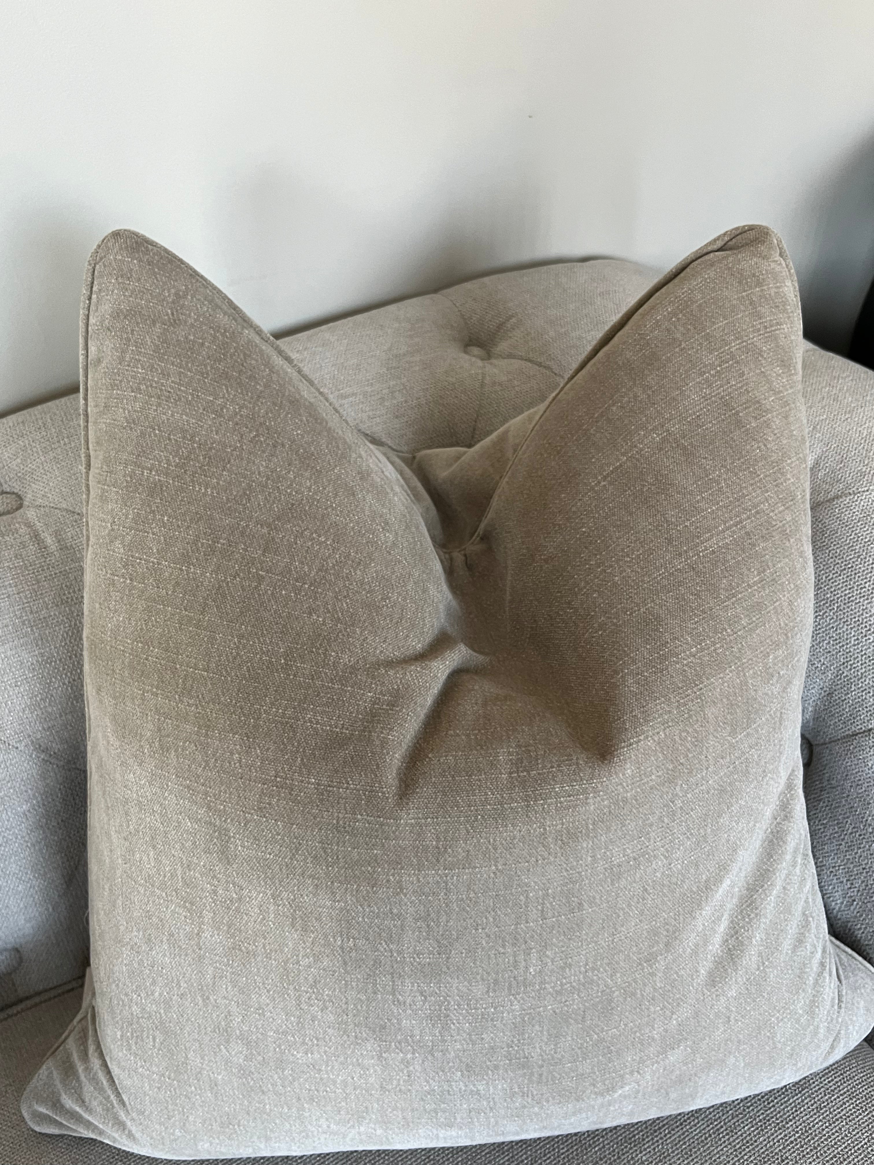 Neutral Taupe Cushion Cover
