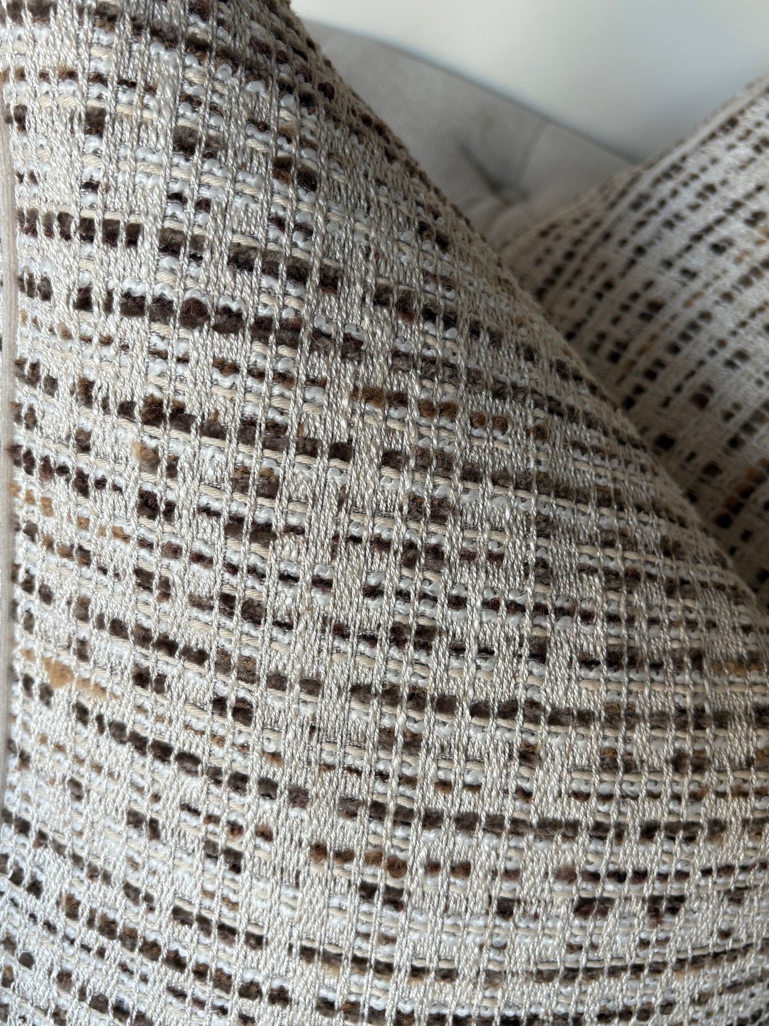 Beige Monochrome Cushion