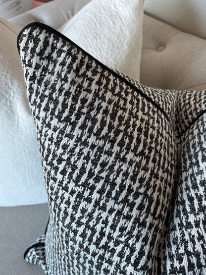 Monochrome Pattern Cushion