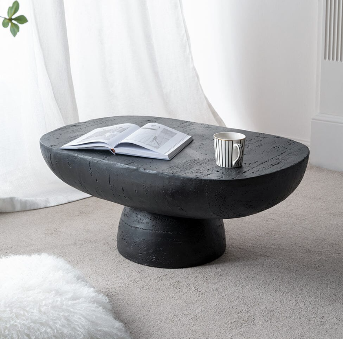 Lafayette Black Cement Coffee Table
