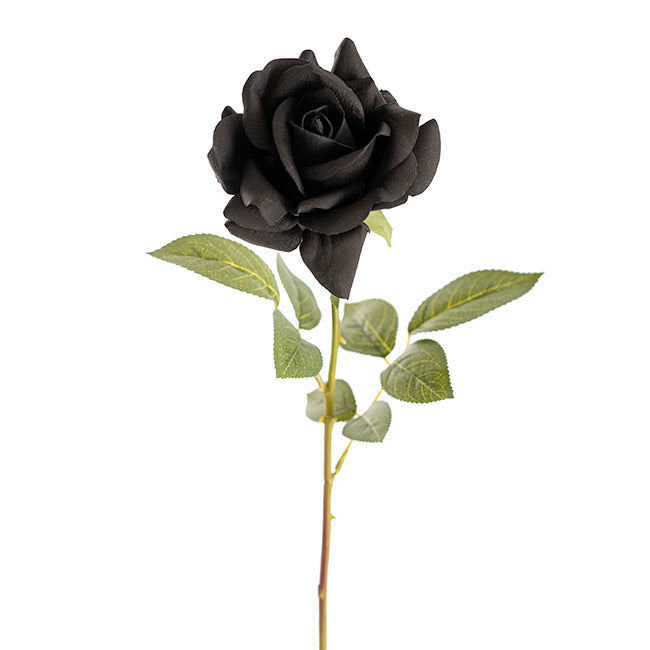 Real Touch Black Rose
