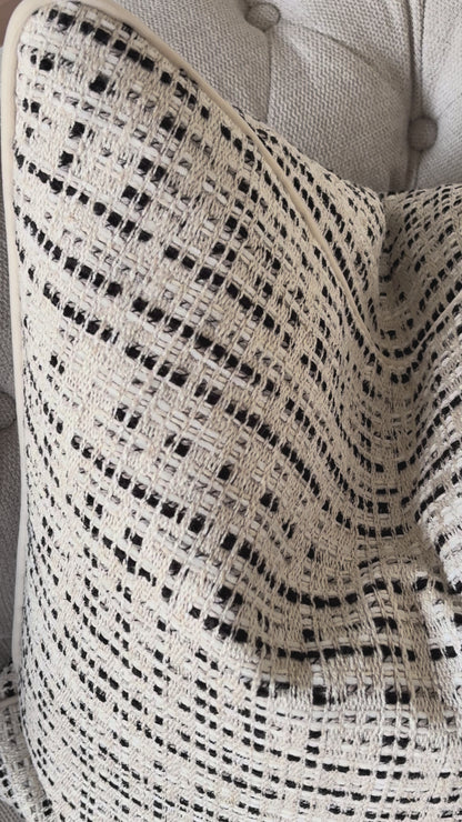 Monochrome &amp; Neutral Cushion Cover