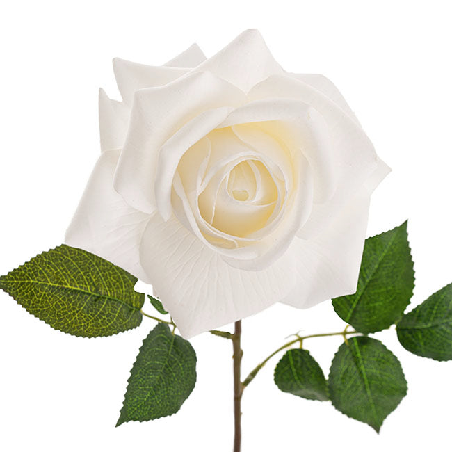 Real Touch White Rose